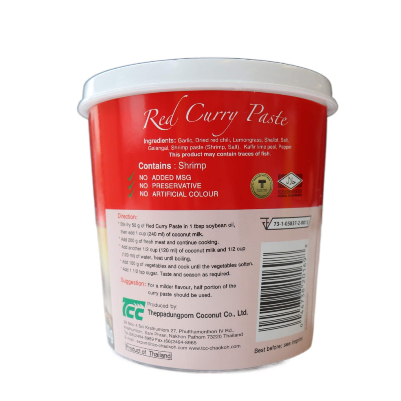 Mae ploy thai store red curry paste